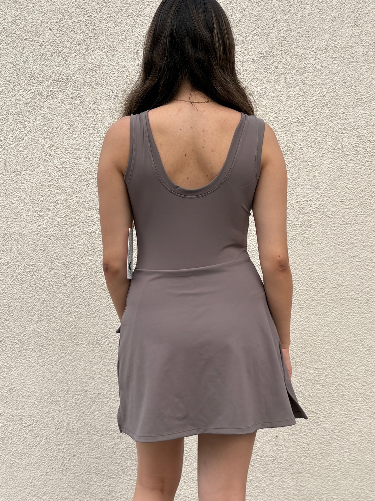 Sleek Tie-Front Tennis Dress